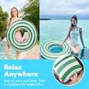 4PCS Floats for Adults Rings Lollipop Striped Pool Float Large Swim Ring for Adults,35 Inch Classic Striped Teens Adult Inner Tubes Summer Beach Bachelorette Party