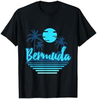 Bermuda Family Vacation Trip Travel Men Women T-Shirt Blue Size L