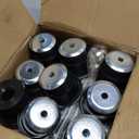 KF04058BK Body Cab Bushing Kit, Polyurethane Body Mount for Ford F250 F350 Super Duty 1999-2007 2WD 4WD Body Mounts with Steel Sleeves & Hardware - Improve Bumpy Ride