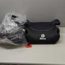 Diono Solana, No Latch, Pack of 2 Backless Booster Car Seats, Lightweight, Machine Washable Covers, Cup Holders, Black