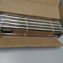 Oneach 2-Pack Antique Bronze Curtain Rods for Windows 48 to 84 Inch, 1 Inch Pole Adjustable Curtain Rod with Easy Installation and Modern Design (16 to 88 Inch)