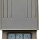 Keyless Entry KLIK2U, Compatible with Chamberlain LiftMaster Craftsman Genie Security +2.0 and More, Universal Garage Door Opener Keypad (Nardo Grey)