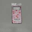 QLTYPRI Case for iPhone 17 Pro Max, Aesthetic Cute Pink Cherry Bow Phone Case for Girls Women, Protective Hybrid 2-Layer Hard Shell Silicone Cover Durable Shockproof Phone Cover - Pink