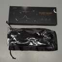 MZOO Luxury Sleep Eye Mask for Side Sleeper Men Women, Zero Eye Pressure 3D Sleeping Mask, Light Blocking Patented Design Night Blindfold, Soft Eye Shade Cover for Travel, Black