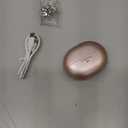 Kinglucky Upgraded Clip-On Earbuds Comfortable fit & Crystal-Clear Sound, 50H Playtime Open Ear Buds Bluetooth 6.0 Wireless Headphones for Women & Kids Ideal for Small Ears,Sports,Glasses Rose Gold