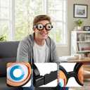 Kinetic Crazy Eyes Glasses, Crazy Eyes Glasses, 4PCS Funny Props Glasses With Blinking Eyeballs, Crazy Eye Glasses for Costume Parties, Pranks, Gag Gifts, Photo Props, Social Gatherings