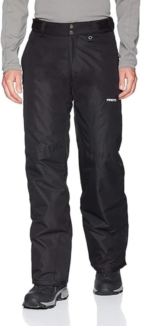 Arctix Men's Essential Snow Pants (3X-Large/32" Inseam, Black)
