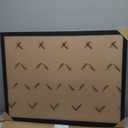 Engineered Wood 24x32 Frame, Black Picture Frame for 24 x 32 Inch Poster Puzzle Photo, Light Weight 24 by 32 Poster Frame with Wood-grain for Wall - 1 Pack/Black/24 x32