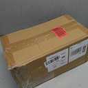 BAG BOX 100 Pack 8.25x4.3x10.6 Inch White Gift Bags with Handles,Bulk Kraft Paper Bags for Shopping, Retail, Merchandise, Wedding, Party Favors, Paper Grocery Sacks