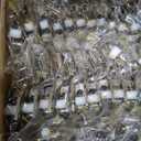 Ravinte 40 Pack 20 Pair 3/4 inch Overlay Cabinet Hinges Kitchen Soft Close Cabinet Hinges Hidden Door Hinge for Kitchen Cabinet Hinges Stainless Steel Adjustable Hinges Satin Nickel Cabinet Hardware