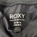 Roxy Womens Short Sleeve Rashguard  UPF 50+, Compression Fit, Surf, Hiking, Yoga, Quick-Dry (Medium, Anthracite)