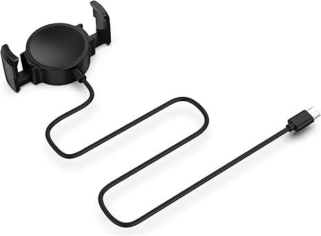 2Pack Clip on Galaxy Watch Charger, Suitable for Samsung Galaxy Watch 8/8 Classic/7/Ultra/6/6 Classic/5 Pro/5/4/4 Classic/3 Active2/1, Replace Samsung smartwatch Fast Charging Cable (4FT)