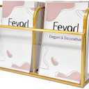 Feyarl Gold Glass Vertical Business Card Holder Business Card Display Stand Clear Business Name Card Organizer Storage for Office Meeting Desktop Countertop (2 slots)