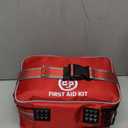 Professional 500 Piece Emergency First Aid Kit for Home, Car, Travel, Camping, Truck, Hiking, Sports, Office, Vehicle & Outdoor Emergencies - Emergency Medical Kit, Large First Aid Kit Survival