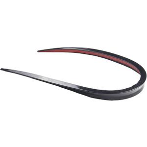 1.2M Car Rear Roof Spoiler Wing Lip Trim Sticker PU Flexible Foam Rubber for Cars Trucks SUVs for Easy Install No Drilling