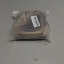 WalkMagic Heavy Duty Double Handle Dog Leash 6 ft Long for Total Control, Padded 2 Handle, Reflective Training Lead for Medium Large Dogs (Beige, 6 FT)