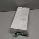 BAYKA White Floating Shelves for Wall  Rustic Wood Wall Shelves with Metal Brackets for Bathroom, Bedroom, Kitchen, or Living Room Decor Organization  Set of 3, Sturdy Storage with 22lb Capacity (15.7inches, C. White - Modern Minimalist Style)