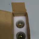 Dimmable E26 T30 T10 LED Bulb Long Tube Light Bulb 4W(40W Equivalent) ,Type T Tubular Light Bulbs for Curio Cabinet,Piano,Chandelier,Wall Sconces,AC120V Neutral White 4000K 400LM CRI 90,Pack of 2