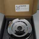 Replacement for Moen Gibson Posi-Temp Pressure-Balancing Valve Only Shower Faucet Trim Kit (Valve& Catridge Not Inclued), Volume and Temperature Control Level Handle, Chrome