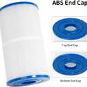 Replacement Spa Filter Compatible with Watkins 31489, for Unicel C-6430, FC-3915, P/N0969601, 71825, 73178, 73250, 30 Sq. Ft,3pcs Hot Tub Filter