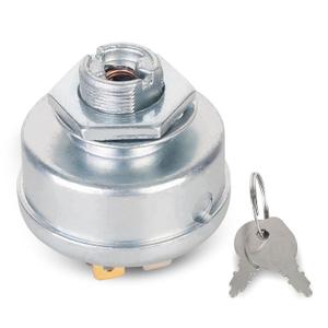 BlueStars 925-0267 STD365402 Ignition Switch 3 Position 5 Terminals - Compatible with MTD Craftsman John Deere Toro Snapper Scag Craftsman Riding Lawn Mowers - Replaces 24688 24695 925-0267A 725-0267
