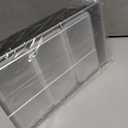 Ice Chilled Serving Tray Condiment Pots 6 Compartment Condiment Server Caddy (6 Compartments)