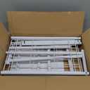 Kids Clothing Rack, Small Clothes Shelf with Metal Storage Shelf, Kids Dress Up Storage Rack (White)