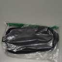 Travel Toiletry Bag for Men and Women, Travel Shaving Dopp Kit Water-resistant Bathroom Toiletries Organizer PU Leather Cosmetic Bags (Black)