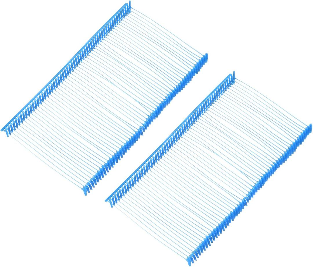MECCANIXITY Standard Tagging Fasteners,Plastic Regular,Standard Label Gun Price Tagging Barbs for Garment Price Tag Label Tagging Barbs 50mm/1.97 Inch,Pack of 3000 Blue