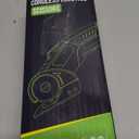 Cordless Electric Scissors Box Cutter 2 Rotary Blades  4V Duty Rechargeable Cardboard Cutter, Storage Box & Fabric Scissor With Safety Lock, USB Cable  For Plastic, Carpet, Leather, DIY Crafts