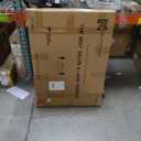 NeuType 36"x24" Arched Wall Mirror, Small Full Length Mirror Hanging or Leaning Against Wall, Dressing Mirror Make-up Mirror for Living Room, Bedroom, Bathroom, Aluminum Alloy Thin Frame, Gold