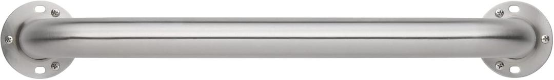 Homewerks 068 HW11224SS 24 Inch Bathroom Grab Bar with 1-1/2 Inch Diameter and Exposed Screws ADA Compliant - Brushed Stainless Steel