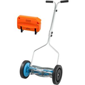 American Lawn Mower Company 1304-14SK2 14-Inch 5-Blade Push Reel Lawn Mower with Sharpener