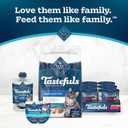 Blue Buffalo Tastefuls Flaked Wet Cat Food, Made with Natural Ingredients, Fish and Shrimp Entrée in Gravy, 5.5-oz Cans (24 Count) (EXP 10/20/28)