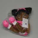 Black Baby Doll,Blacks Dolls African American Stuffed Toy,12 Rag Dolls for Girls Soft Gifts,Brown Doll Fairy Baby Toy Plush Toys for Christmas Birthday Party(Small-Black Butterfly)