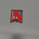 ChenYang SD SDHC SDXC to CF Type I Compact Flash Memory Card Adapter Reader Support16/32/64/128/256GB CF to SD Card Converter (Red)