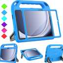 BMOUO Kids Case for Samsung Galaxy Tab A9+/A9 Plus 11 Inch 2023 (SM-X210/X216/X218), with Screen Protector, Shockproof Samsung Galaxy Tab A9 Plus Case for Kids, Blue