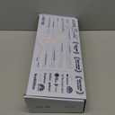 LUXE Bidet NEO 185 Plus - Dual Nozzle, Non-Electric Bidet Attachment for Toilet Seat, Patented Slide-In Install, 360 Self-Clean, EZ-Lift to Clean, Feminine & Rear Wash (White)