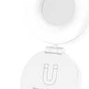 Selfie Light for iPhone, Portable Phone Ring Light for Video Recording, Adjusted 4 Modes, Rechargeable Fill Light for Selfies, Photography, Makeup, Vlogs, White