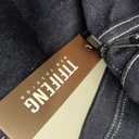 Women's Wide Leg Jeans with Straight Leg Fit - High Waisted Tummy Control & Hip Lift Trendy Stretchy Denim Pants, Size 2