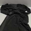 BestGirl Formal Long Sleeve Dress for Women Sequin Bodycon Ruched Sparkly Dresses (Small, 0i Black1)