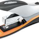 Swingline Stapler, 70 Sheet Capacity, Optima 70, Jam Free, Reduced Effort, Soft Grip, Metal, Silver/Black/Orange (87875) (Full Strip 3/8" Staples)