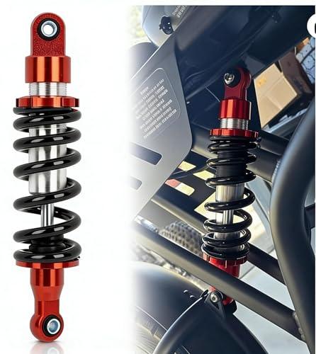 280mm Adjustable Motorcycle Rear Shock Absorber Suspension - 10.2" Shock 1000LBS for Dirt Pit Bike for Pw80 Apollo Stomp WPB M2R Lucky 50cc 70cc 90cc 110cc 125cc 150cc Ssr 125 Crf50
