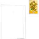 Acrylic Display Case Compatible with Lego 31215 Sunflowers Dustproof Clear Display Box(NOT Included The Model)