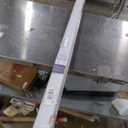 AOSKY Blackout Roller Shades Cordless Blinds for Windows, Free-Stop Shades with Valance, Thermal Insulated Fabric, UV Protection, Natural Woven Blinds for Home and Office (76" W x 72" H, White)