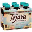 Tejava Pineapple Mango Black Tea, 6 Pack 16.9 oz PET, Unsweetened, Ready-to-Drink Premium Iced Tea (EXP 08/12/26)