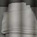 Fitable Square Linen Textured Tablecloths 2 Pack, White Fabric for 4 Ft Card/Coffee Table, Rustic Covers for Kitchen Dining, Party, Farmhouse (54 x 54 Inch)