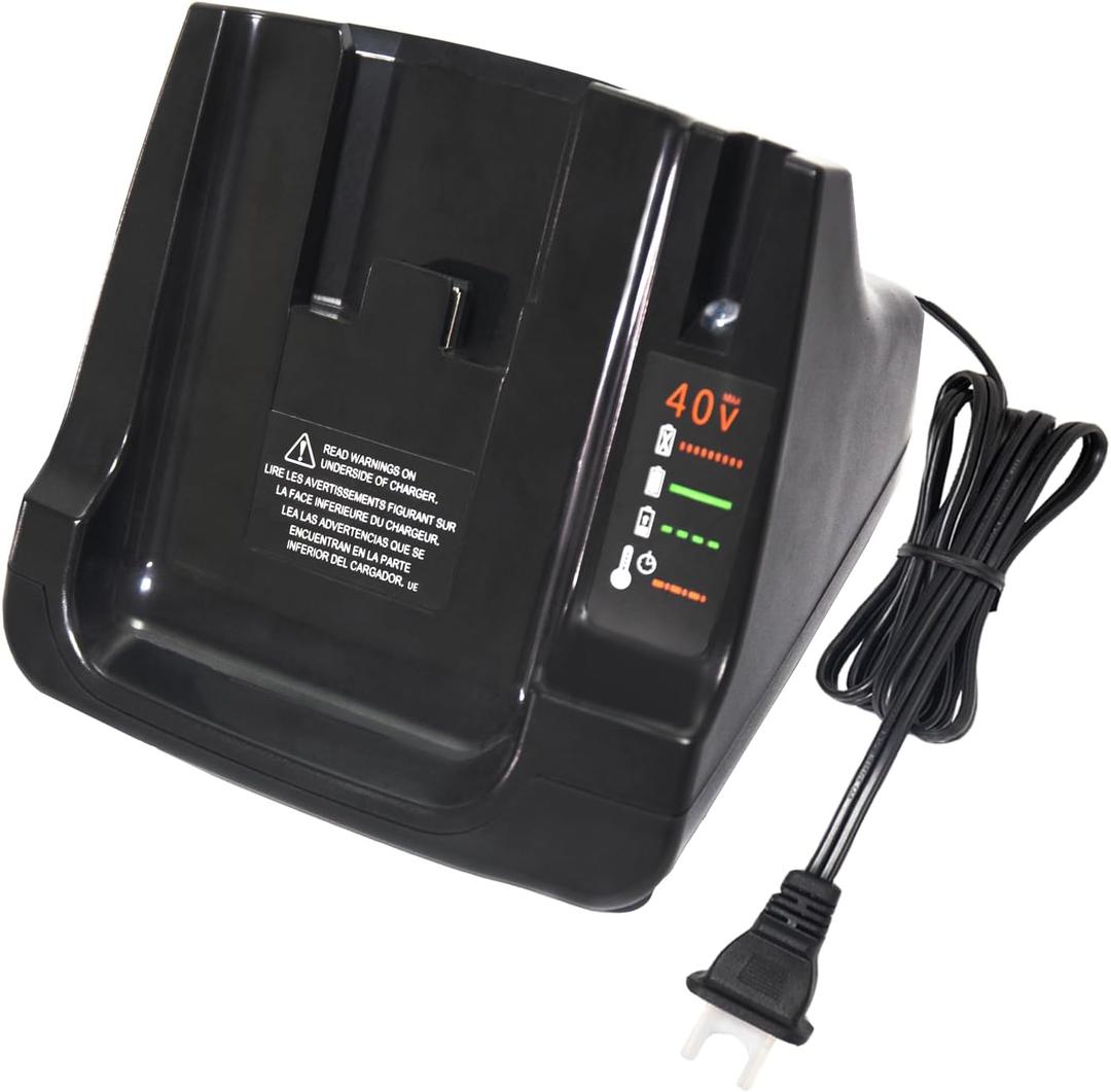 40V Max Fast Charger for Black and Decker LCS36 LCS40 Lithium-ion Battery Charger,Fully Compatilbe with Black&Decker 36V 40V Li-ion Battery LBXR36 LBX1540,etc