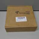 TecUnite 50 Pcs Christmas Paper Honeycomb Ornaments for Tree Vintage 3D Mini Glitter Edge Paper Christmas Ornament Honeycomb Tree Hanging Neutral Boho Holiday Xmas Party Decoration(Boho)