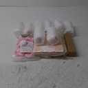72 Pcs Bridesmaid Proposal Gifts Maid of Honor Gifts, Bridesmaid Gift Box Sets Include Decorative Box Glass Cup Makeup Bag Invited Card Lip Balm Hair Scrunchie Knotted Bracelet(Pink)